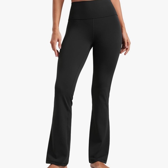 CRZ YOGA Pants - CRZ YOGA Women's Classic Black Flare Pants